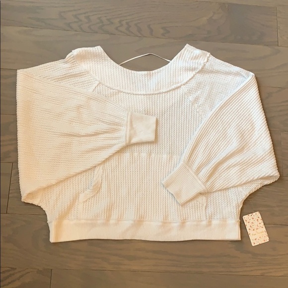 Nwt Free People Westend Thermal Long Sleeve Top - Picture 4 of 9